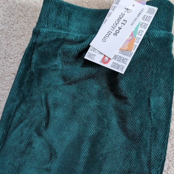 Green Corduroy Pants - Picture 2 of 2
